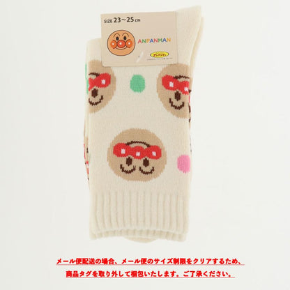 Pinocchio面包超人｜可爱角色棉袜｜适合23-25cm