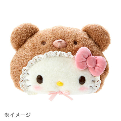 Sanrio｜毛茸茸baby拿铁熊三代大头斜挎包｜約幅30×奥行7×高さ17.5cm