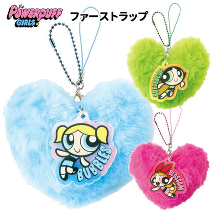 Powerpuff Girls｜First Rap heart Mascot Holder /Plush Keychain｜6.0 x 10.7 x 9.4cm approx.