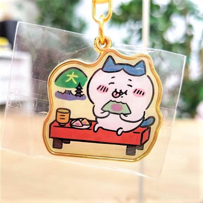 Chiikawa 吉伊卡哇｜京都八桥限定钥匙扣｜約33ｍｍ×ｗ約35mm