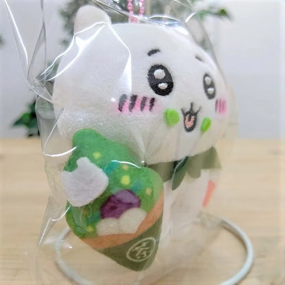 Chiikawa 吉伊卡哇｜京都抹茶限定毛绒挂件｜約H90×W180ｍｍ