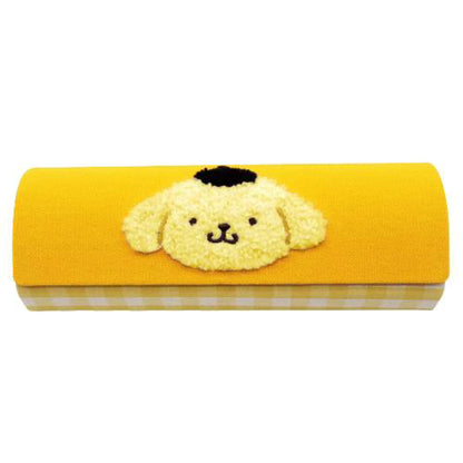 Sanrio｜皮质感角色刺绣眼镜盒｜幅16.4cm/奥行5.8cm/高さ4cm
