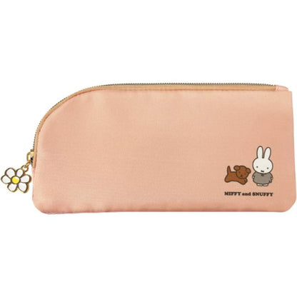Miffy｜miffy and snuffy Pencil Case｜9.5cm×19cm×1cm approx.