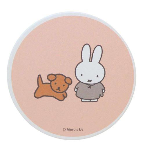 Miffy｜Water-absorbing Coaster｜90x7mm approx.
