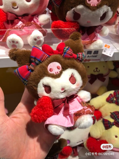 Sanrio｜爱心情人节系列蝴蝶结挂件/包挂｜约H10 x W10 x D8cm