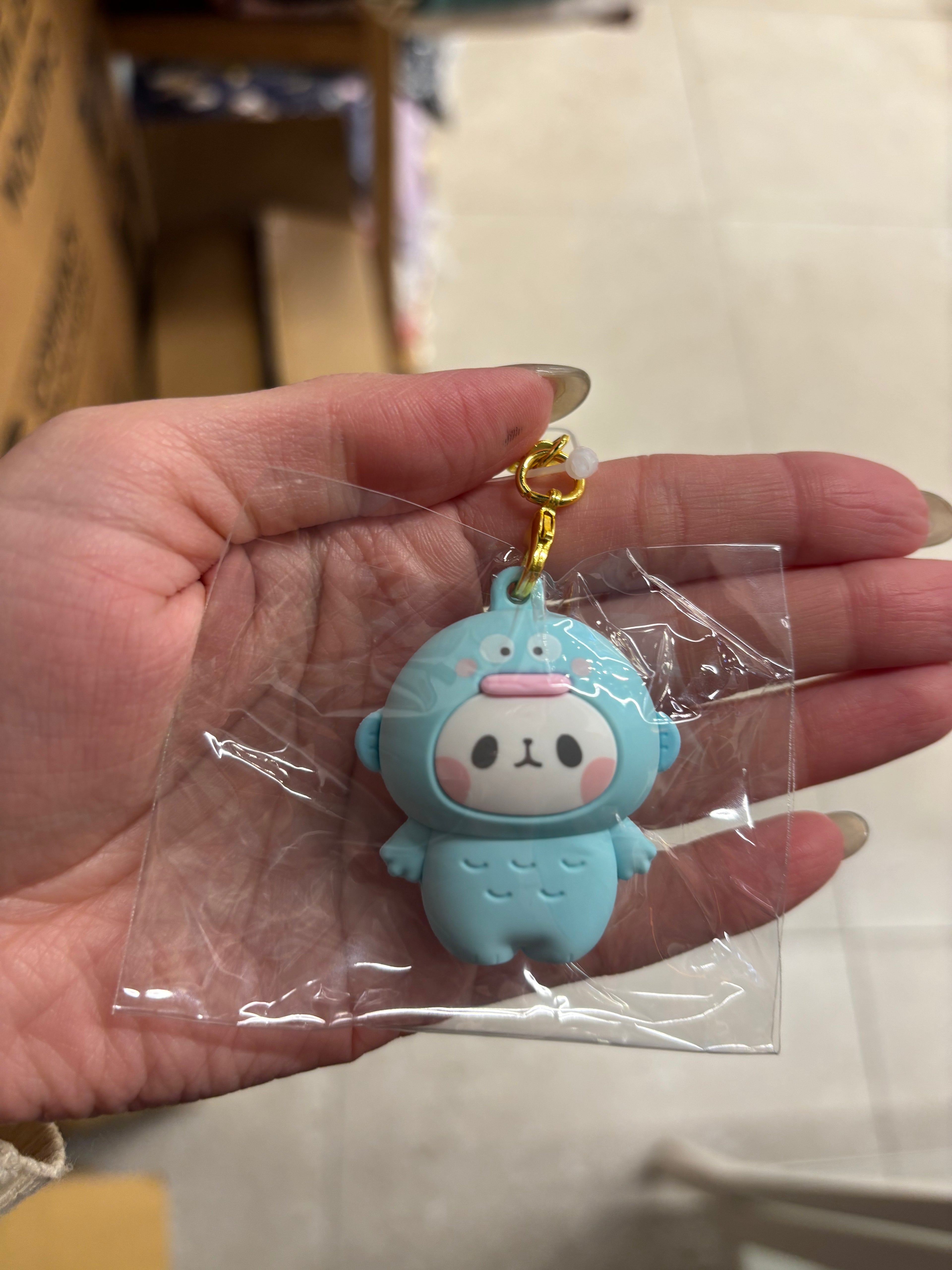Sanrio｜mochipan 3D Keychain/Keyring｜50×50×30mm approx.