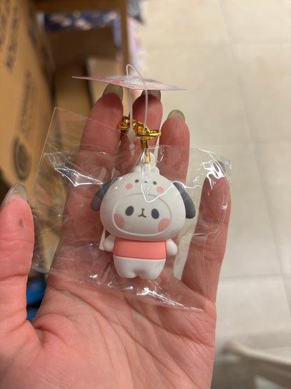 Sanrio｜mochipan 3D Keychain/Keyring｜50×50×30mm approx.