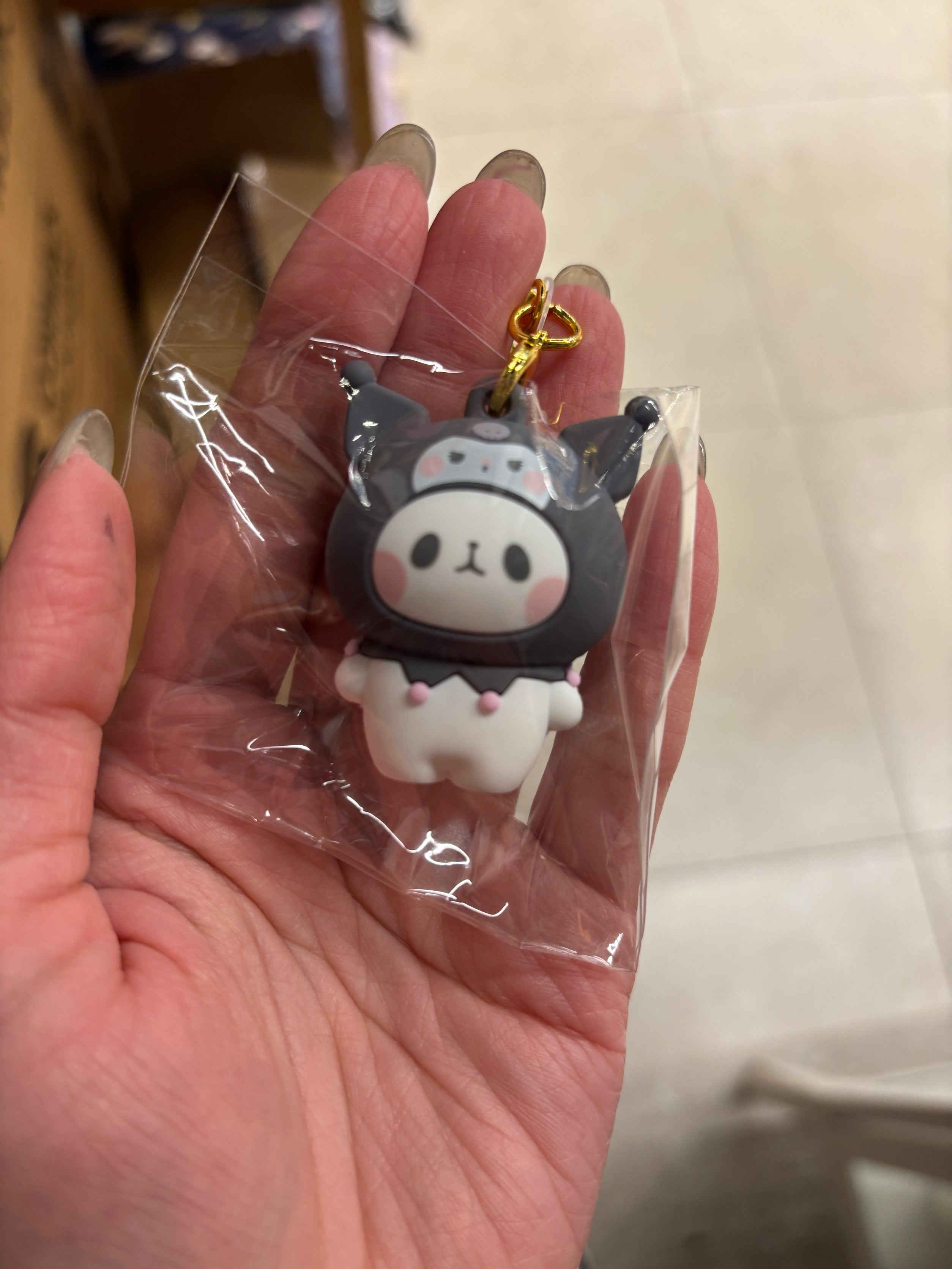 Sanrio｜mochipan 3D Keychain/Keyring｜50×50×30mm approx.