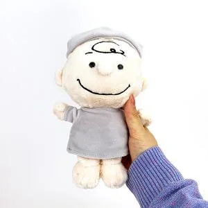 Snoopy｜睡帽系列查理公仔｜约13*13*18cm