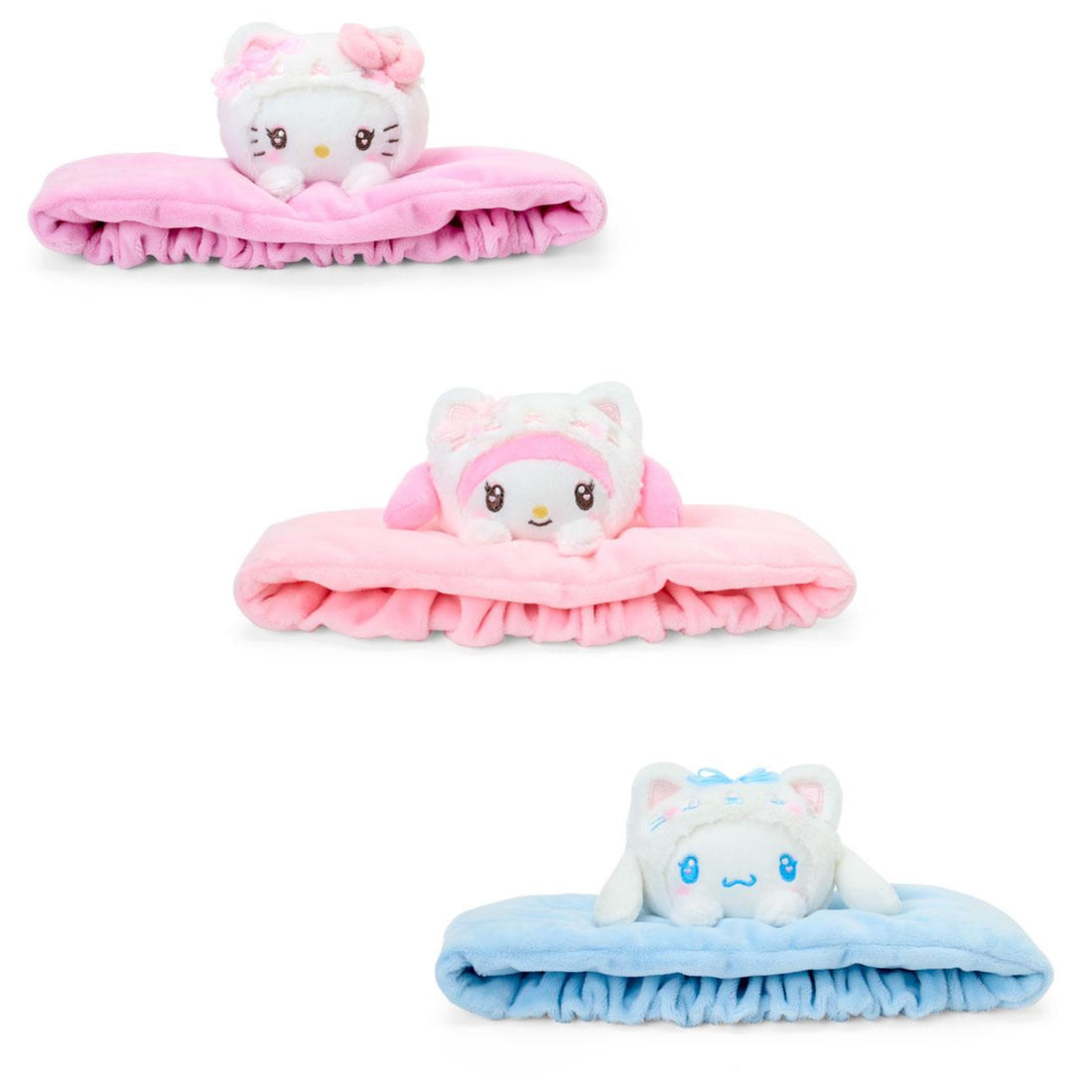 Sanrio｜Milky Kitten Mascot Spa Headband｜27×14×10cm approx.