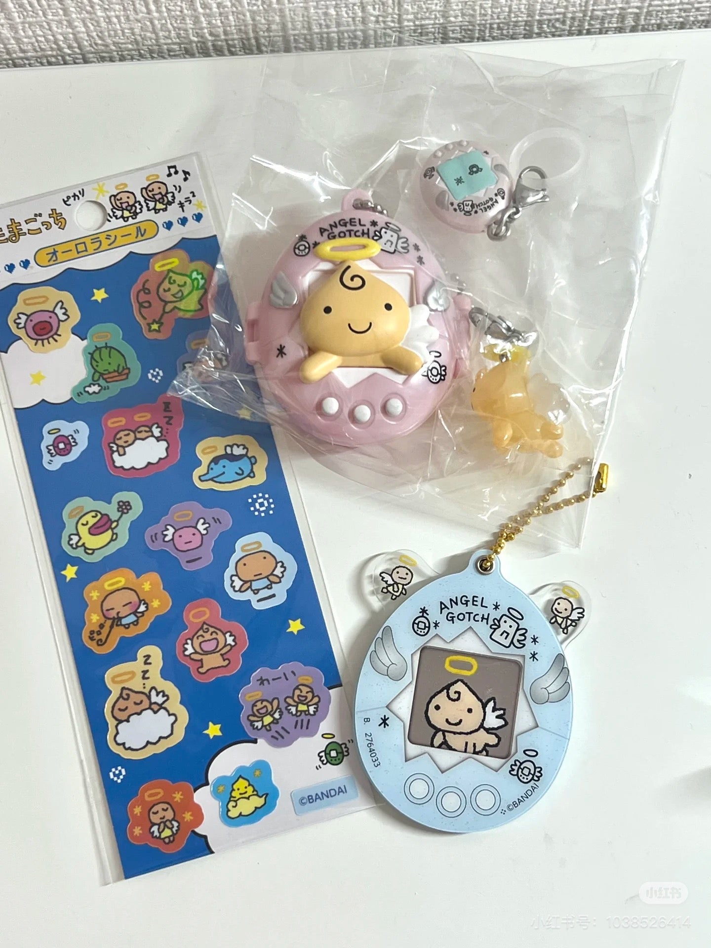 TAMAGOTCHI｜Aurora Stickers｜H170 x W60 x D1mm  approx.