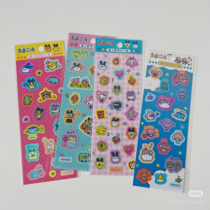 TAMAGOTCHI｜Aurora Stickers｜H170 x W60 x D1mm  approx.