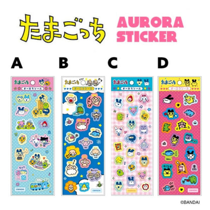 TAMAGOTCHI｜Aurora Stickers｜H170 x W60 x D1mm  approx.