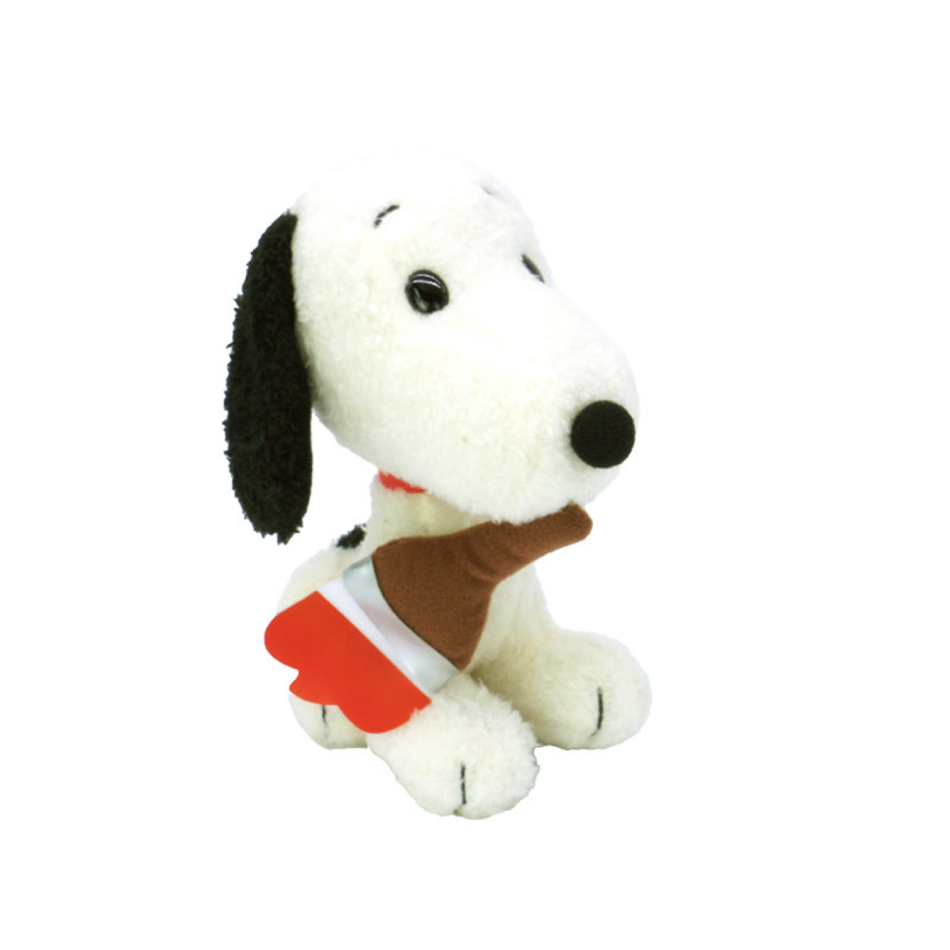 Snoopy史努比｜PEANUTS 75th Celebration75周年限定咬毛刷毛绒玩偶/公仔｜约H17×W10×D15cm