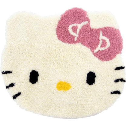 Sanrio｜立体钩花角色大头毛绒地毯/毯子｜約32cm×36cm
