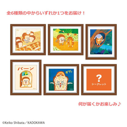 hobonichi｜面包小偷画框冰箱贴盲盒/共6款｜1枚入｜約縦60×横52×厚み10mm