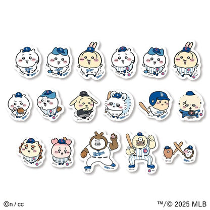 Chiikawa｜Chiikawa X  MLB Tokyo Series Die-cut Sticker｜H64 x W62mm approx.
