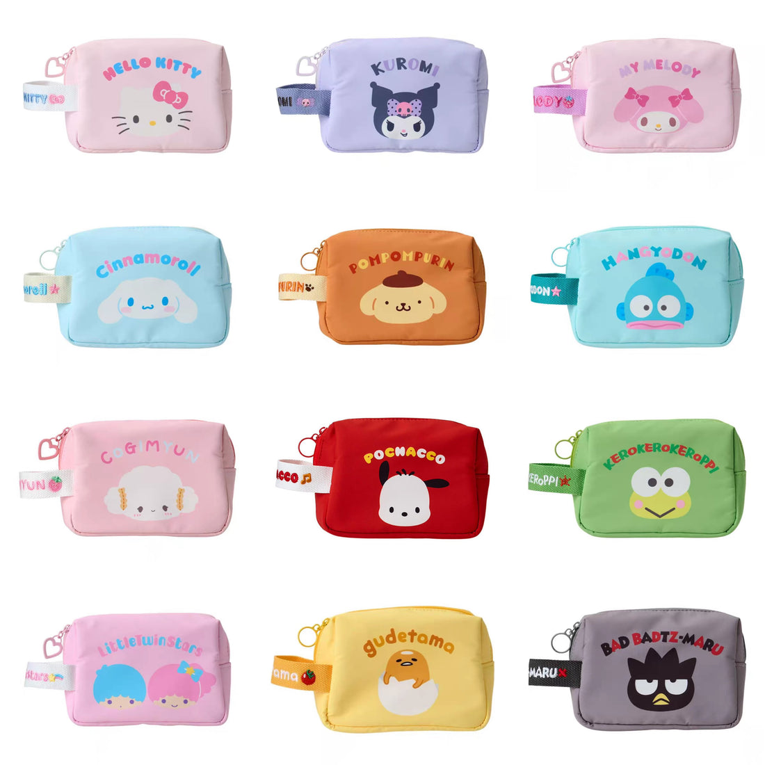 Sanrio｜New Life 2025 Pouch｜16.5×7.5×12.7cm approx.