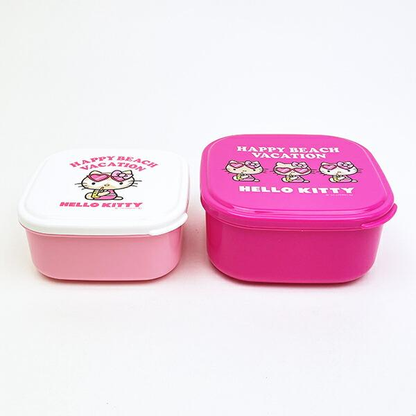 Sanrio｜hello kitty Lunch box｜105 x 105 x H51 mm approx.
