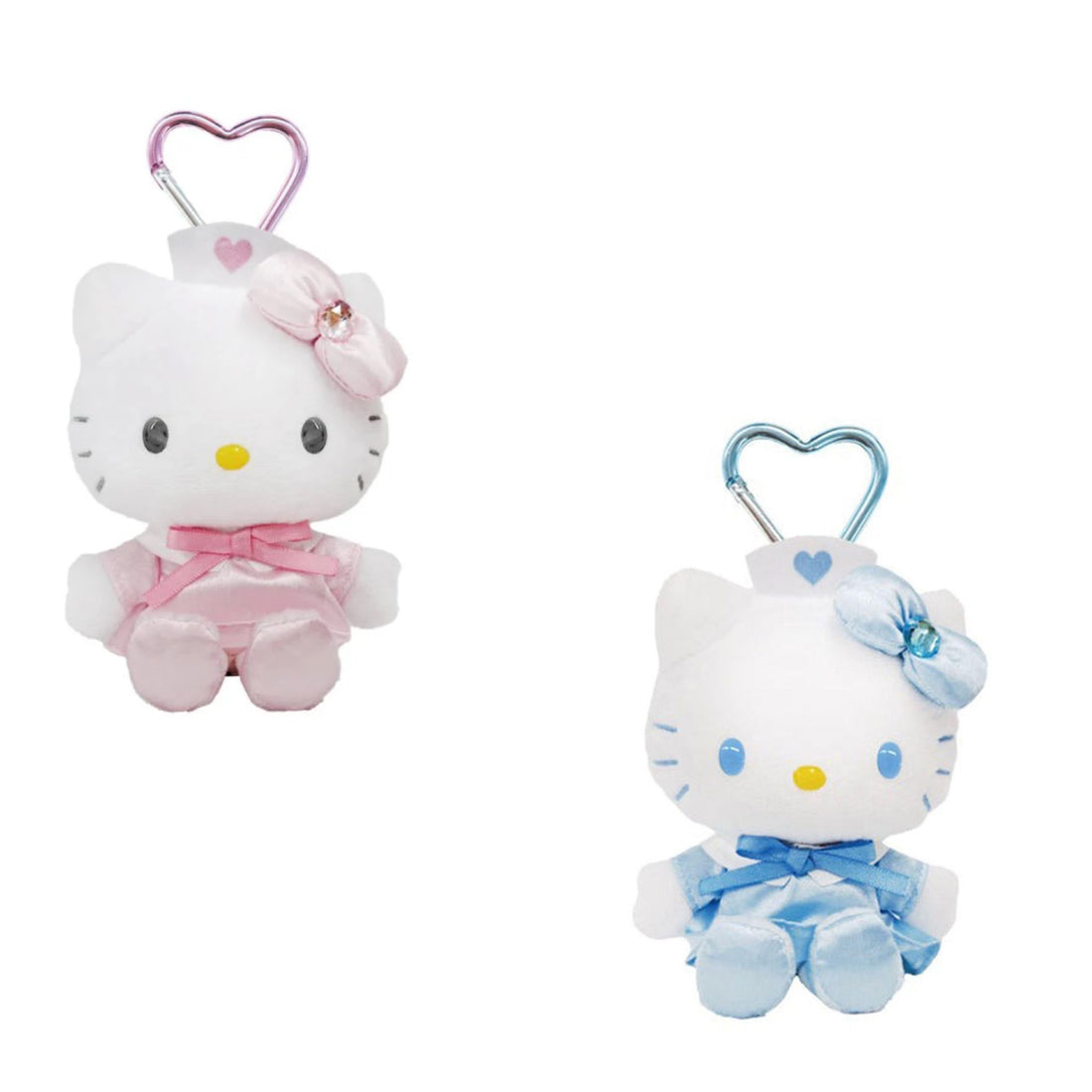 HelloKitty｜Sanrio Nurse Mascot Holder /Plush Keychain｜120×85×65mm approx.