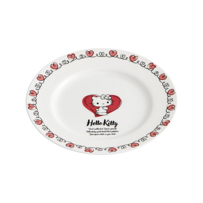 Sanrio｜Main Plate Small Hello Kitty Skater Plate｜19.1 x 1.8 cm approx.