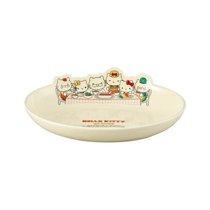 HelloKitty｜Sanrio Main Plate HOME Plate｜W24XD18.5XH5(cm) approx.