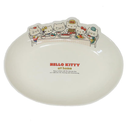 HelloKitty｜Sanrio Main Plate HOME Plate｜W24XD18.5XH5(cm) approx.