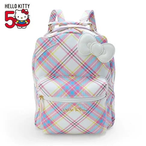 Hello kitty凯蒂猫｜50周年限定hellokitty书包｜约22*27*16cm