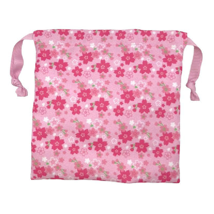 Sanrio｜Sakura Kimono Drawstring Pouch｜H18×W18×D3cm approx.