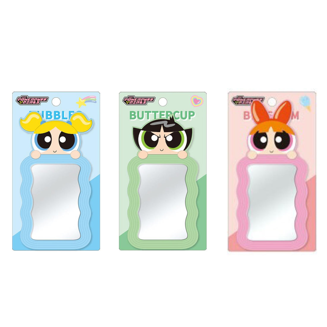 Powerpuff Girls｜Wave Mirror｜H135 x W70 x D6mm approx.
