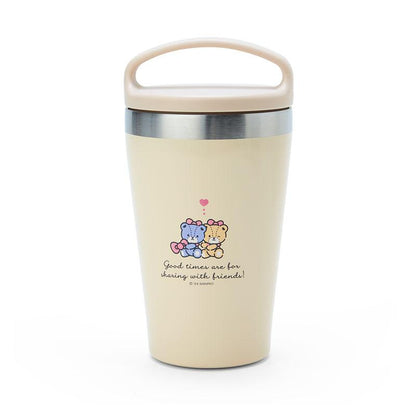 Sanrio｜手提式角色保温杯｜約幅8.5×奥行8.5×高さ16cm｜容量:330mL