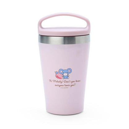 Sanrio｜手提式角色保温杯｜約幅8.5×奥行8.5×高さ16cm｜容量:330mL