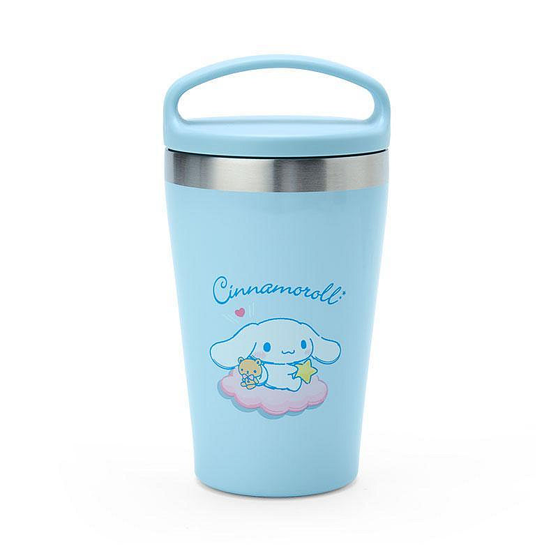 Sanrio｜手提式角色保温杯｜約幅8.5×奥行8.5×高さ16cm｜容量:330mL