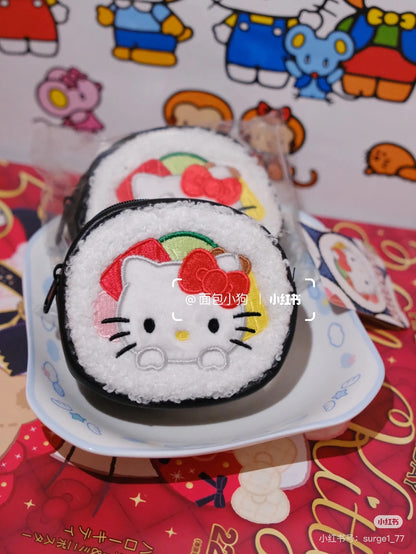 Sanrio｜Mini Pouch Sushi Roll
