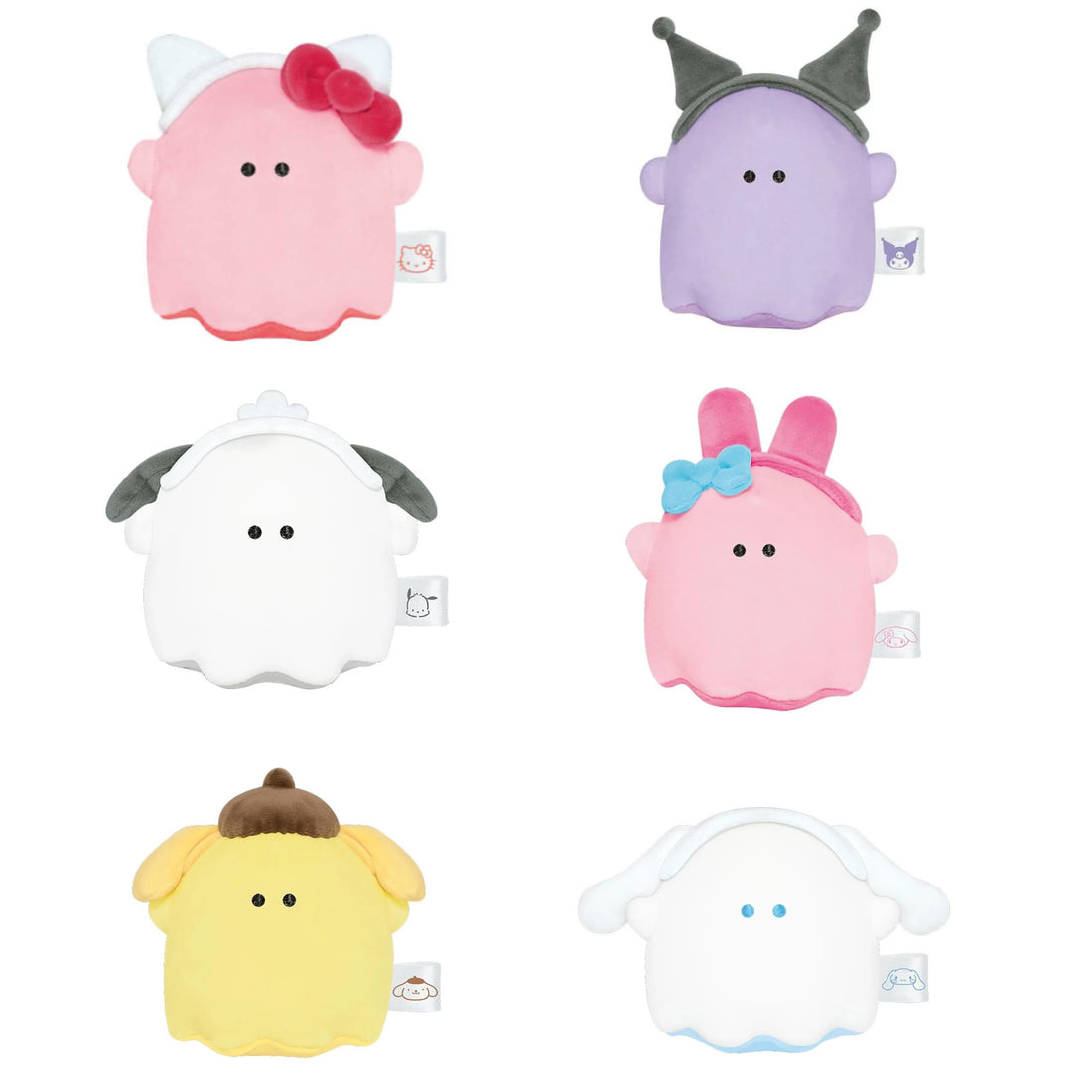 Sanrio｜Characters x Obakenu Plush Dolls/Plush Toy｜H110 x W110 x D85mm approx.
