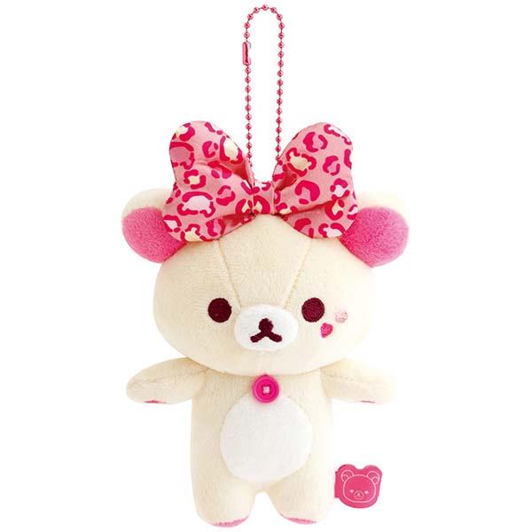 【limit 1】Rilakkuma｜Lots of Korilakkuma Leopard Mascot Holder /Plush Keychain｜125×90×60mm approx.