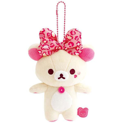 【limit 1】Rilakkuma｜Lots of Korilakkuma Leopard Mascot Holder /Plush Keychain｜125×90×60mm approx.