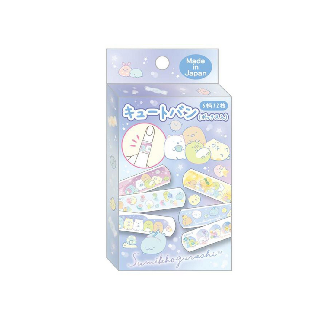 Sumikko gurashi｜Gradient Glass Boxed Adhesive Bandage｜12 sheets