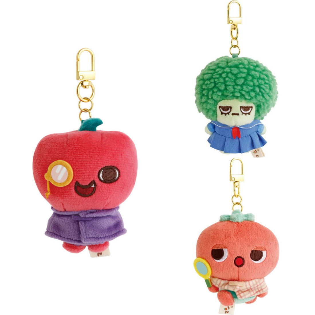 SANX｜Uso Tantei Tomanto Freshly Picked Mascot Holder /Plush Keychain｜80 x 65 x 50 mm approx.