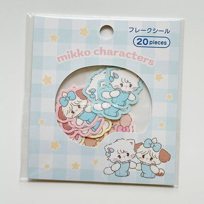 mikko illustrations｜Retro sticker ｜20 piece