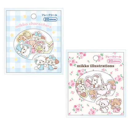 mikko illustrations｜Retro sticker ｜20 piece