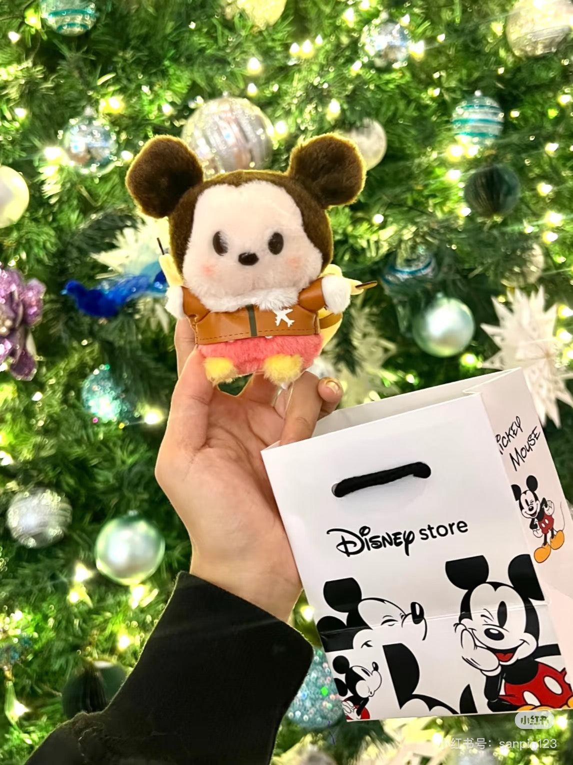 Disney｜Mickey Mascot Holder /Plush Keychain