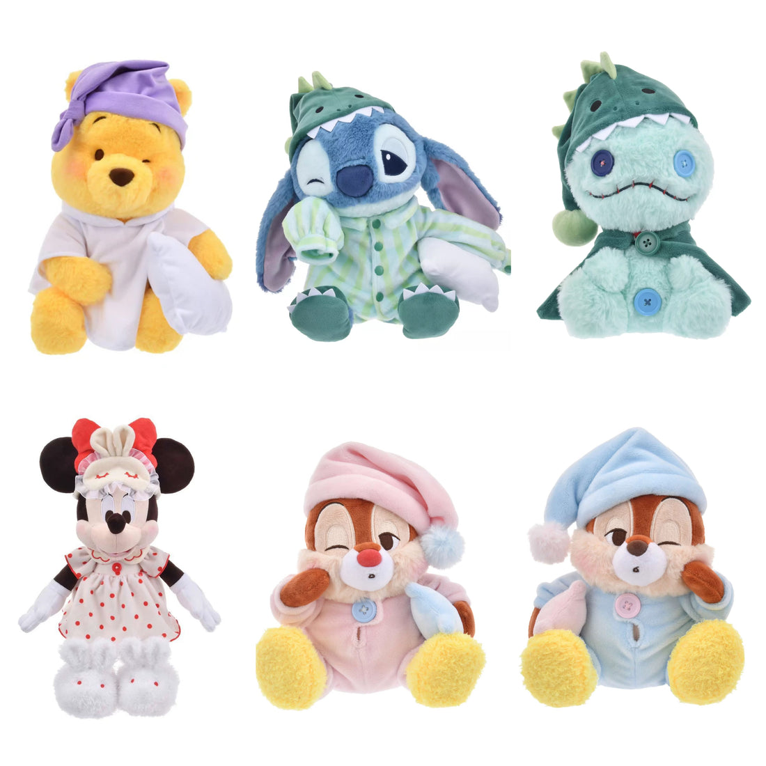 Disney｜Pajama Style Plush Dolls/Plush Toy｜36×25×26cm approx.