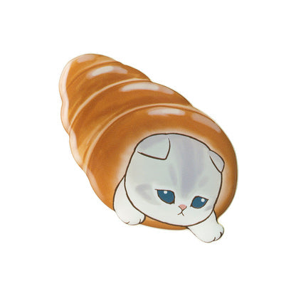 Mofusand｜Mofumofu Bakery Puffy Bread Magnet｜H60×W61mm approx.