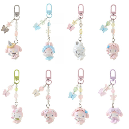 【limit 1/ entire series】Sanrio｜My Melody 50th Anniversary keychain/ Phone Charm｜W3.5 x D2 x H11 cm approx.