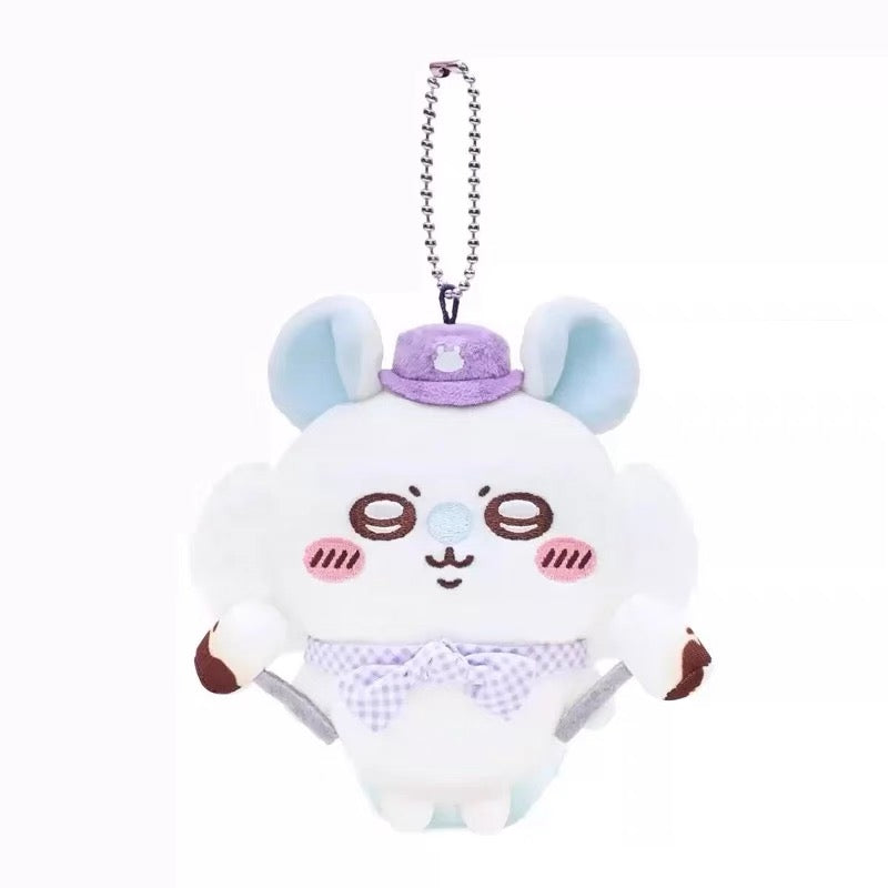 chiikawa｜picnic Mascot Holder /Plush Keychain