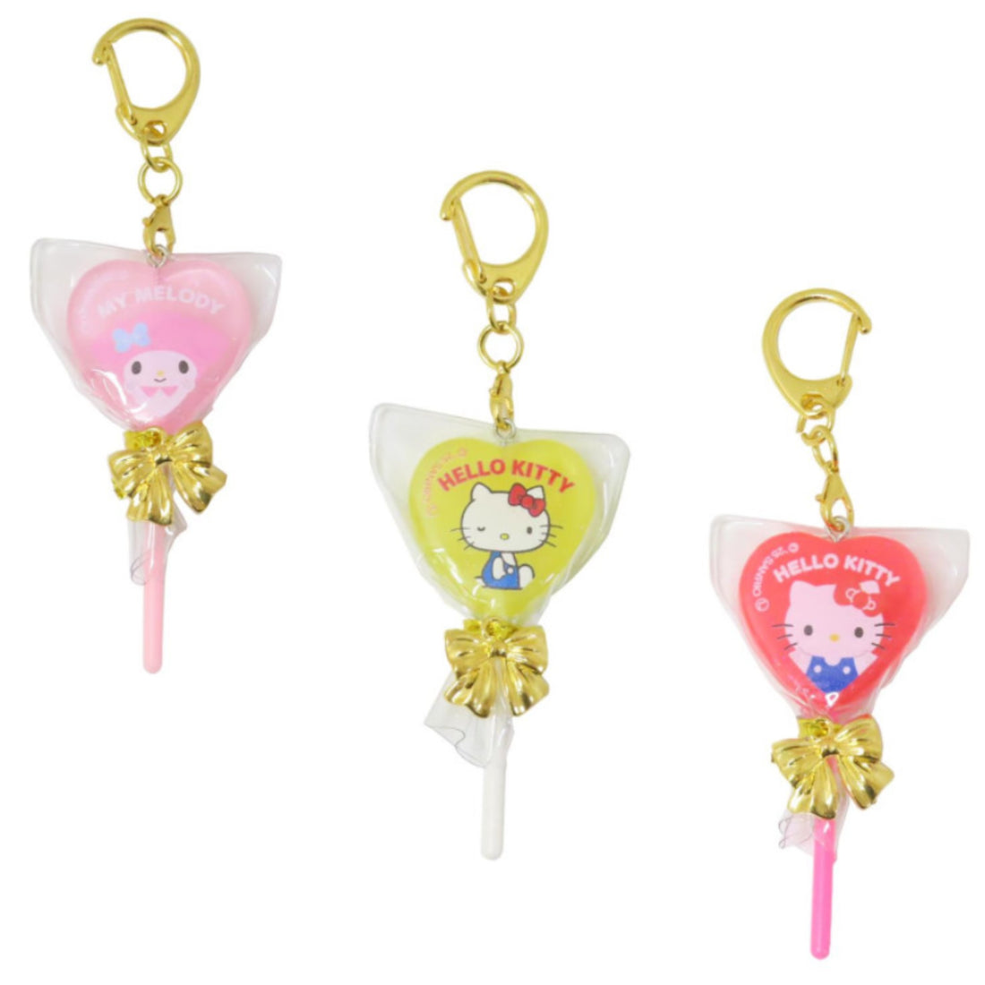 Sanrio｜Lollipop Candy Keychain/Keyring｜43×110×10mm approx.