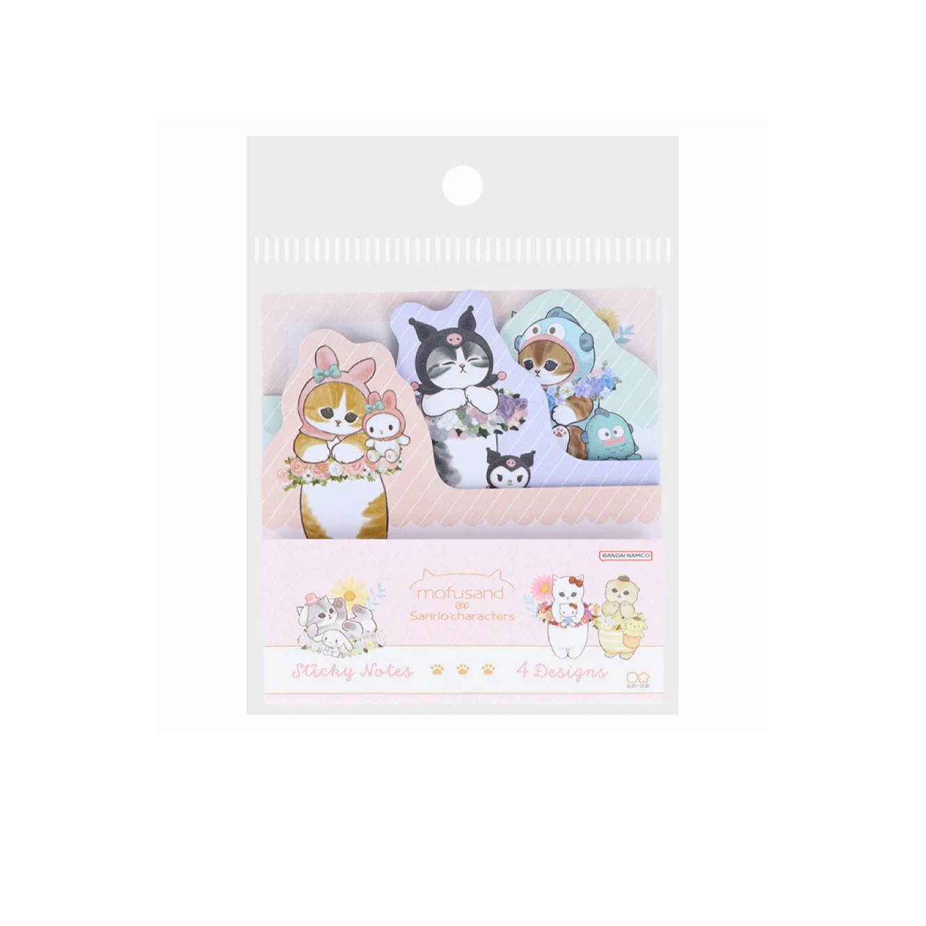 Mofusand｜Sanrio × Mofusand Sticky Notes｜ 60 sheets