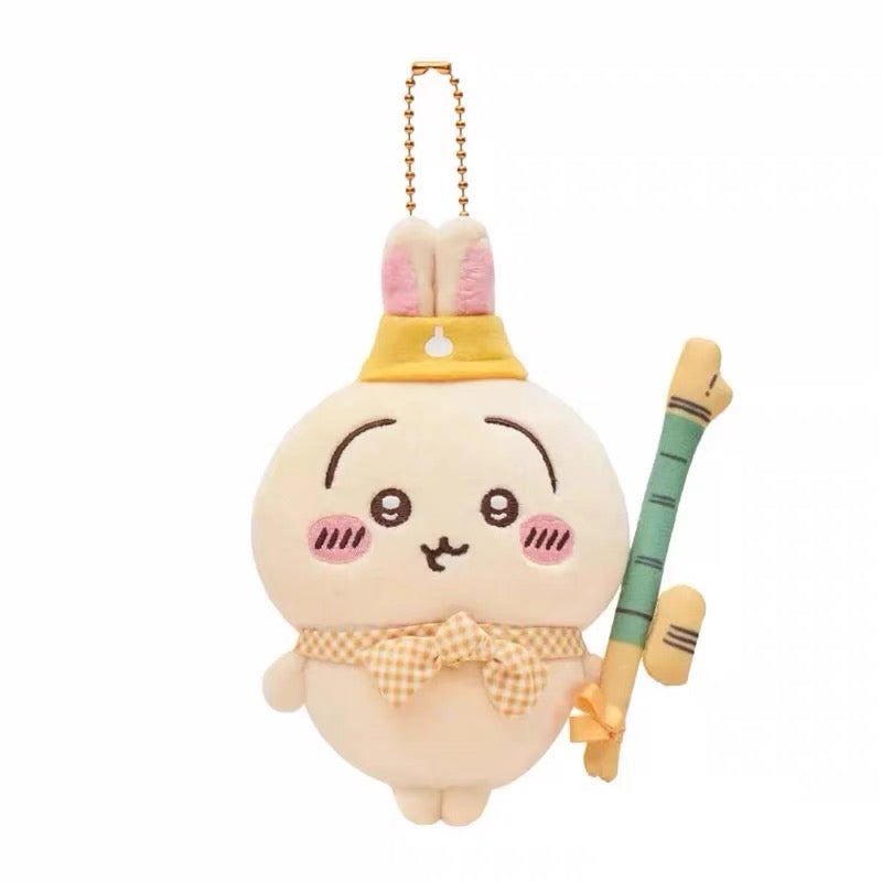 chiikawa｜picnic Mascot Holder /Plush Keychain