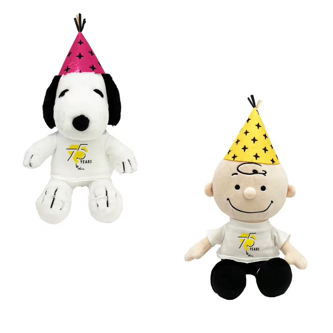 Snoopy|Peanuts 75th Anniversary Party Hat Series Plush Dolls/Plush Toy|W13cm/D14cm/H21cm approx.